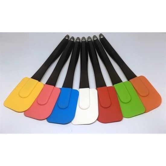 Robinanka® Dekoratif Renkli Silikon Spatula Pratik Sevimli Spatula Kaşık