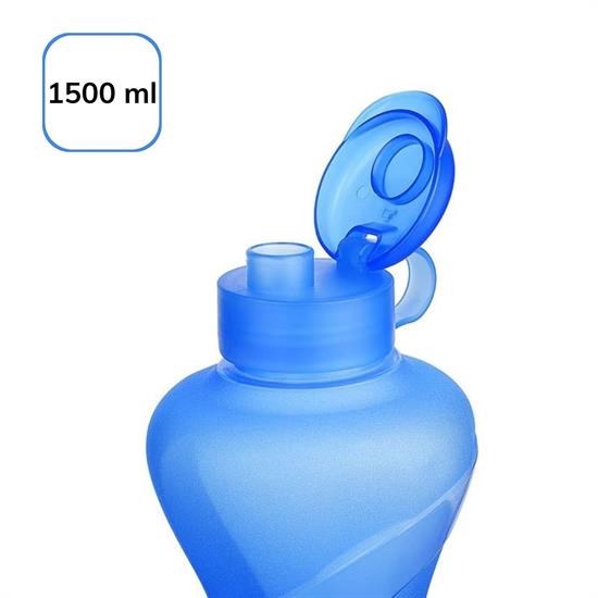 Robinanka® 1500ML Kapasiteli Sporcu Tipi Suluk Pratik El Matarası