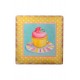 Robinanka® Decotown Duvar Panosu 40*40 Cup Cake Muffin Motifli Duvar Süsü