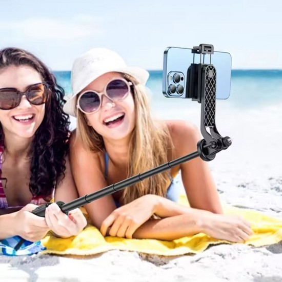 Robinanka® Fotoğraf Makinası ve Telefon Takılabilen 2si 1 Arada 2.2m Uzayan Selfie Çubuğu Kumandalı Tripod