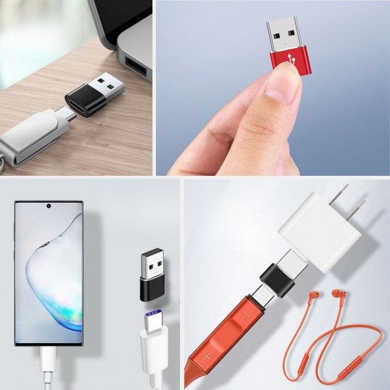 Robinanka® USB'den TYPE-C 'ye Dönüştürücü Adaptör Veri Aktarımı Sağlayıcı Şarj Data Çevirici